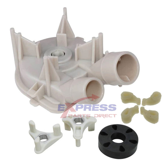 945340 Drain Pump, Motor Coupler and Agitator Dogs Set Replaces WP3363394, 285753A, 80040