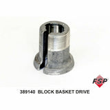 WP389140 - WP21366 Genuine Whirlpool OEM Drive Block & Spanner Nut