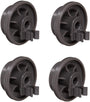 (4 Pack) 4581DD3003BCM Dishwasher Lower rack roller Replaces 4581DD3003B