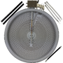 CMR975D2512 Range Surface Radiant Element Replaces 316555800, DG47-00022A, W10823692, WPW10275049, 5300W1R008A, W10823694, WB30T10099, 191D4165P001