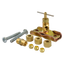 CSV2LL Self tapping saddle valve with 1/4" compression outlets.