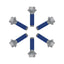 (6 Pack) XPARTCO DC60-40137A Washer Spider Hex Bolt