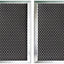 (2 Pack) DE63-30016HCM Microwave Charcoal Filter Replaces DE63-30016H