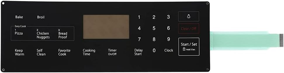 XPARTCO DG34-00025A Oven Control Membrane Switch (Touchpad)