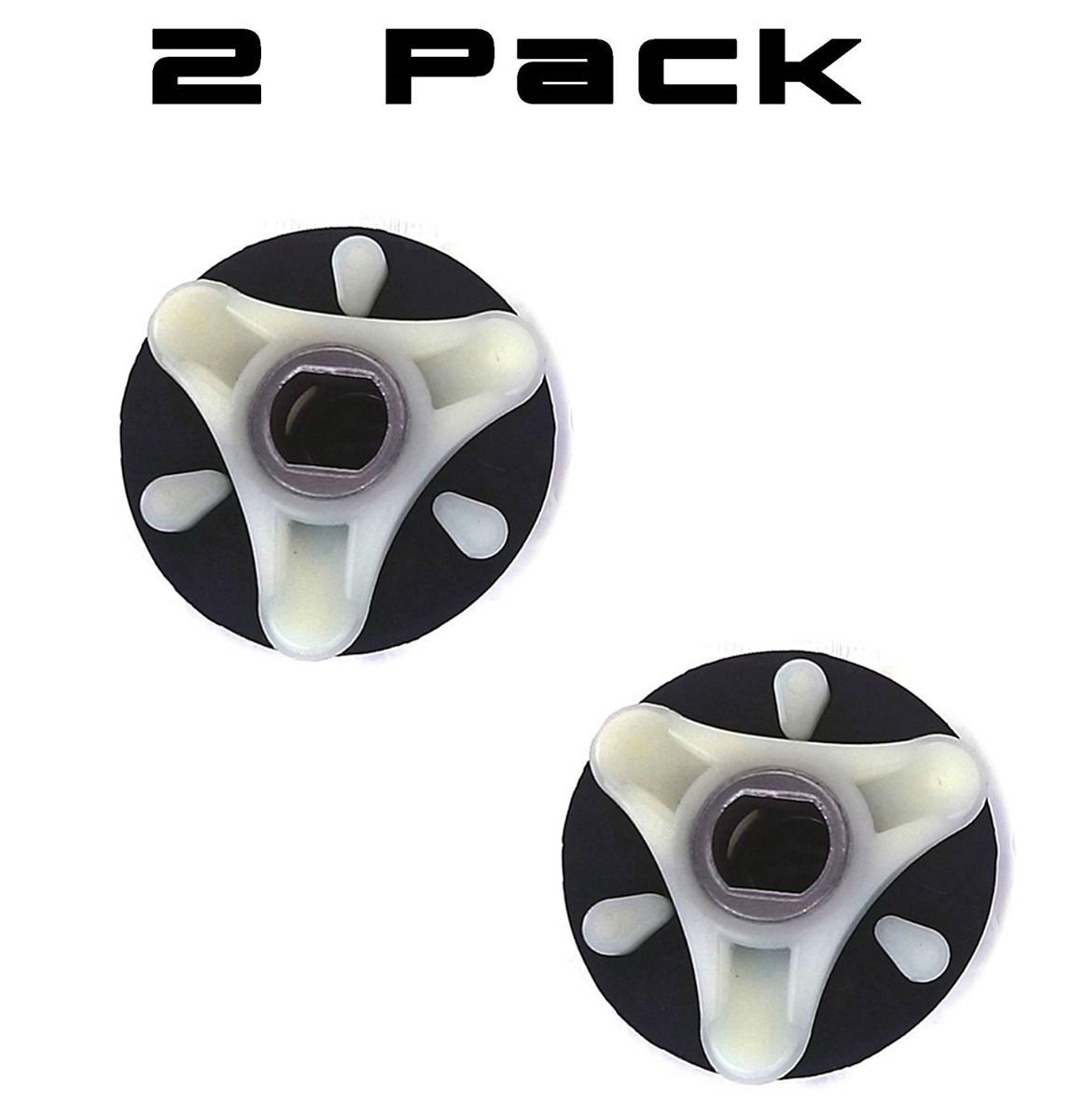 (2 Pack) XPARTCO 285753A Washer Motor Coupler