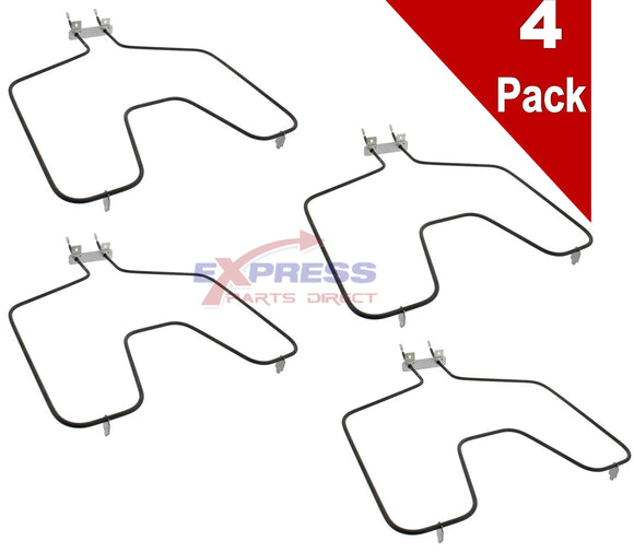 (4 Pack) ERB44T10010 Oven Bake Element Replaces WB44T10010