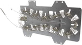 EXPSHT2B Dryer Heater, Belt  & Thermostat Kit Replaces DC47-00019A, 6602-001655, DC47-00018A, DC96-00887C