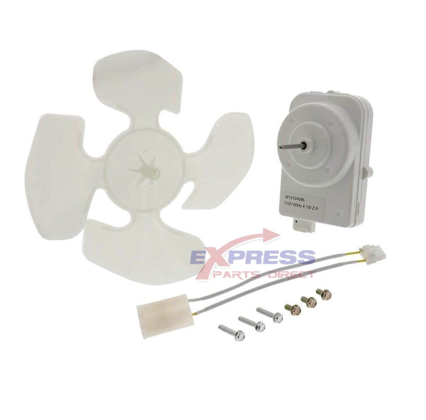 ERP W10124096 Refrigerator Condenser Fan Motor