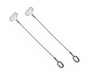 (2 Pack) ERP WD7X14 Dishwasher Door Hinge Cable