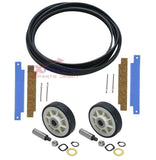 EXP359 Dryer Drum Belt, Drum, Rollers & Front Glide Set Replaces WPY312959, 12001541, WP6-3129480, 306508