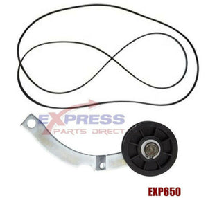 EXP650 Dryer Idler Pulley and Belt Set Replaces WP40111201, WP37001287