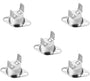 (5 Pack) KSD301-160C (160C, 250V, 10A) Thermostat Temperature Thermal Control Switch