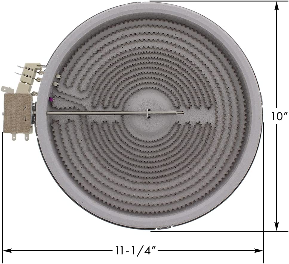 RS975D25 Range Dual Radiant Surface Element Replaces 316555800, WPW10275049