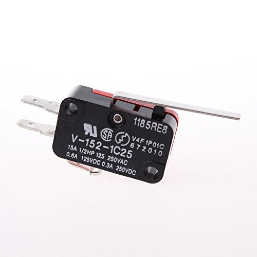 V-153-1C25 Micro Limit Switch | Long Straight 2
