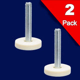 (2 Pack) W10001130CM Washer Leveling Leg Replaces WPW10001130