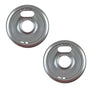 (2 Pack) W10196406CM Range Small 6" Steel Drip Bowl Pan Replaces WPW10196406