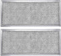 (2 Pack) W10208631ACM Microwave Grease Filter Replaces W10208631A