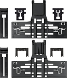 XPARTCO W10546503KIT Dishwasher Upper Rack Adjuster Repair Kit Replaces WPW10546503, WPW10195840, WPW10195839, WPW10250160