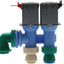 ERP W10873098 Refrigerator Refrigerator Dual Water Valve