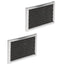 (2 Pack) W10892387CM Microwave Charcoal Filter Replaces W10892387