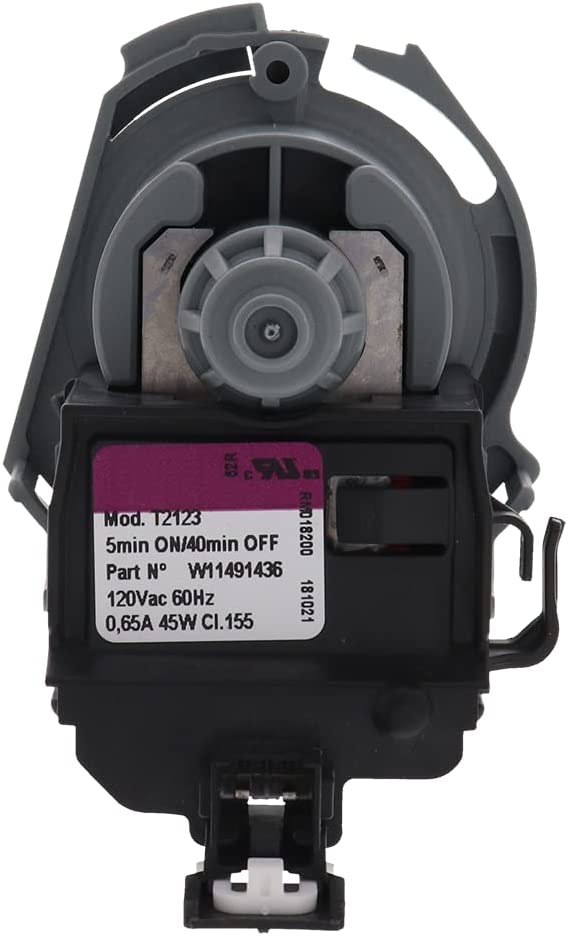 ERP W11497943 Dishwasher Drain Pump Motor