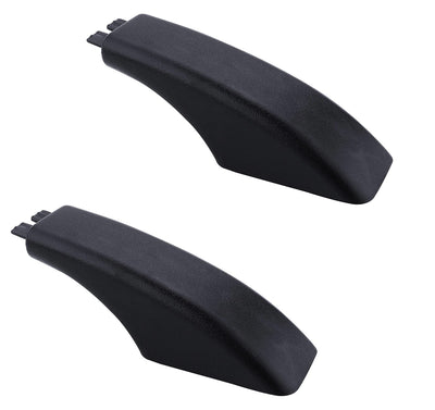 (2 Pack) WB07X10034CM Oven Door Handle Endcap (Black) Replaces WB07X10034