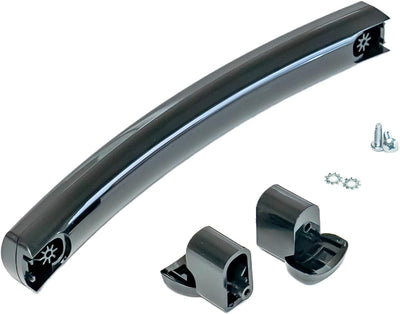 WB15X10275CM Microwave Door Handle Kit (Black) Replaces WB15X10275, WB06X10939