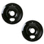 (2 Pack) WB31M20CM Porcelain 6" Drip Pan Replaces WB31M20