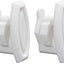 (2 Pack) WD12X10304CM Dishwasher Top Rack Slide End Cap Clip (Older Style) Replaces WD12X10304