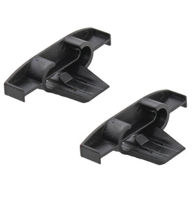 (2 Pack) WD12X10426CM Dishwasher Upper Rack End Cap Replaces WD12X10426