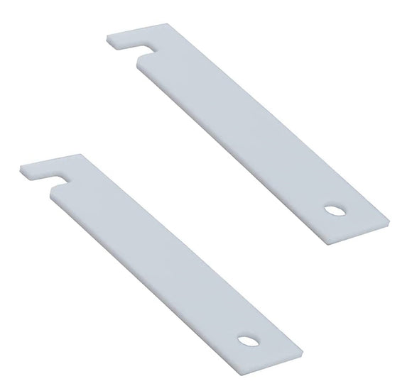 (2 Pack) WE3M52CM Dryer Drum Glide Replaces WE03X34318