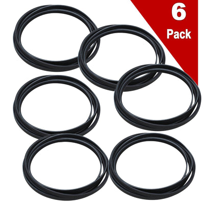 (6 Pack) 341241CM Dryer Drum Belt Replaces 341241