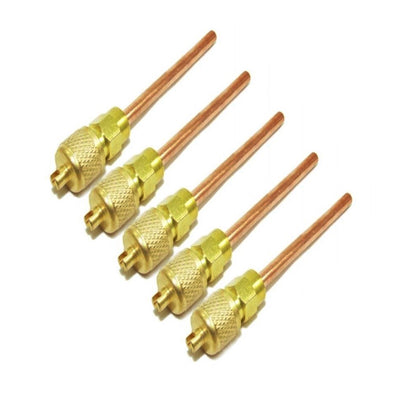 (5 Pack) C397 Service | Access Valve  3" Stem -  1/4" SAE X 3/16" OD