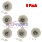 (6 Pack) ER279640 Dryer Idler Pulley Replaces 279640