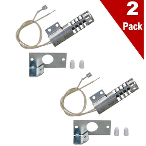 (2 Pack) ERP GR403 Gas Oven Round Ignitor Replaces WB2X9154, 5304401265, 4342528