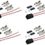 (4 Pack) ERP R117 Range Surface Burner Receptacle Kit