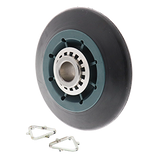 EXP528 Dryer Drum Roller, Belt Set Replaces WPW10314173, WPW10112954