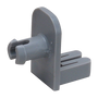 ERWD12X10277 Dishwasher Lower Dishrack Roller Axle Replaces WD12X10277