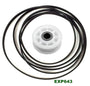 EXP643 Dryer Belt And Idler Pulley Set Replaces 4400EL2001F, 4560EL3001A