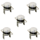 (5 Pack) KSD301-85C (85C, 250V, 10A) Thermostat Temperature Thermal Control Switch