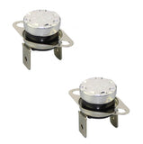 (2 Pack) KSD301-85C (85C, 250V, 10A) Thermostat Temperature Thermal Control Switch
